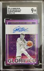 Grayson Allen [Purple] #GS-GRY Basketball Cards 2021 Panini Recon Glorified Signatures Prices