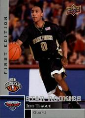 Jeff Teague Basketball Cards 2009 Upper Deck First Edition Prices