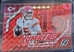 Patrick Mahomes II [Red] #24 Football Cards 2023 Panini Zenith Behind the Numbers Prices