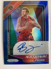 Andrea Bargnani [Blue] #NPS-ADB Basketball Cards 2020 Panini Chronicles National Pride Signatures Prices