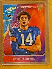 Kyle Hamilton Football Cards 2022 Panini Prestige Rookie Portraits Prices