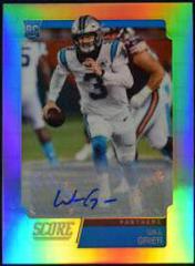 Will Grier [Signature] Football Cards 2019 Panini Chronicles Score Prices