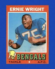 Ernie Wright Football Cards 1971 Topps Prices