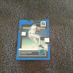 Aaron Ashby [Holo Blue] #36 Baseball Cards 2022 Panini Donruss Prices
