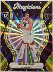 Nikola Jokic [Yellow] #7 Basketball Cards 2023 Panini Donruss Magicians Prices