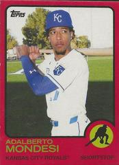 Adalberto Mondesi [Red] #137 Baseball Cards 2021 Topps Archives Prices