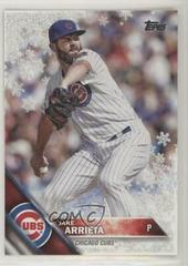 Jake Arrieta [Metallic Snowflake] Baseball Cards 2016 Topps Holiday Prices