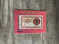 Alec Bohm [Framed Mini Cloth] Baseball Cards 2021 Topps Allen & Ginter Prices