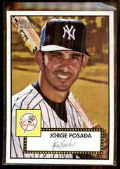Jorge Posada #24 Baseball Cards 2001 Topps Heritage Prices