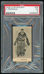 F. Porteous #79 Hockey Cards 1928 V128 Paulin's Prices