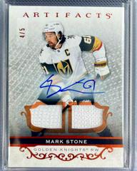 Mark Stone [Black Autograph] Hockey Cards 2021 Upper Deck Artifacts Prices