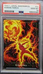 Human Torch #31 Marvel 1992 Masterpieces Prices