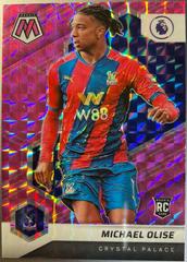 Michael Olise [Pink Mosaic] Soccer Cards 2021 Panini Mosaic Premier League Prices