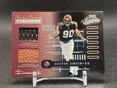 Justin Smith [Jersey, Football] #176 Football Cards 2001 Playoff Absolute Memorabilia Prices