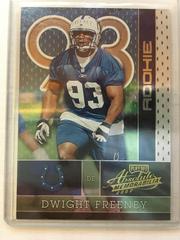 Dwight Freeney #182 Football Cards 2002 Playoff Absolute Memorabilia Prices