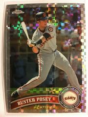 Buster Posey [Xfractor] #1 Baseball Cards 2011 Topps Chrome Prices
