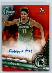 AJ Hoggard [Orange] #BCPA-AJH Basketball Cards 2023 Bowman Chrome University Prospects Autographs Prices