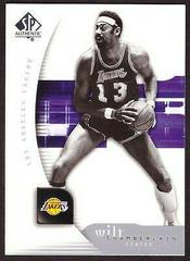 Wilt Chamberlain #39 Basketball Cards 2005 SP Authentic Prices