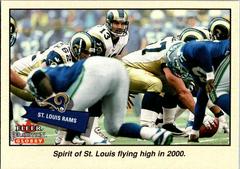 St. Louis Rams #366 Football Cards 2001 Fleer Tradition Glossy Prices