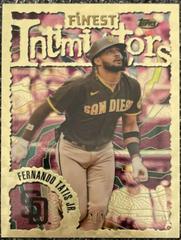 Fernando Tatis Jr. [Superfractor] #155 Baseball Cards 2023 Topps Finest Flashbacks Prices