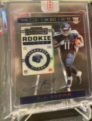 A.J. Brown [Team Logo Autograph Clear] #111 Football Cards 2019 Panini Contenders Prices