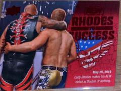 Cody Rhodes [Red] Wrestling Cards 2021 Upper Deck AEW Rhodes to Success Prices