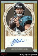 Gardner Minshew II [Signature Gold] Football Cards 2019 Panini Chronicles Legacy Prices