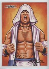 AJ Styles #65 Wrestling Cards 2008 TriStar TNA Cross the Line Prices