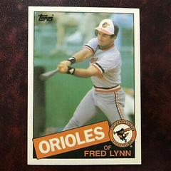 Fred Lynn #77T Baseball Cards 1985 Topps Traded Tiffany Prices