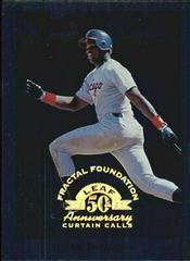 Frank Thomas Baseball Cards 1998 Leaf Prices