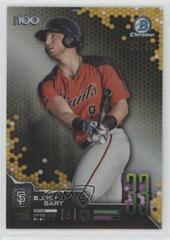 Joey Bart [Gold Refractor] Baseball Cards 2019 Bowman Chrome Scouts' Top 100 Prices