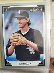 Donn Pall Baseball Cards 1991 Leaf Prices