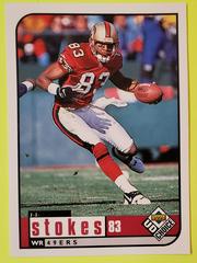 J.J. Stokes Football Cards 1998 Upper Deck UD Choice Prices
