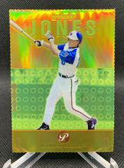 Chipper Jones [Gold Refractor] Baseball Cards 2003 Topps Pristine Prices