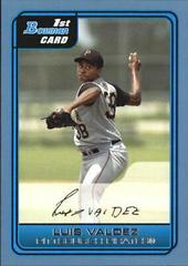 Luis Valdez Baseball Cards 2006 Bowman Prospects Prices