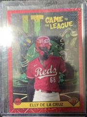 Elly De La Cruz [Red Refractor Mega Box Mojo] #ICFL-19 Baseball Cards 2022 Bowman Chrome It Came To The League Prices