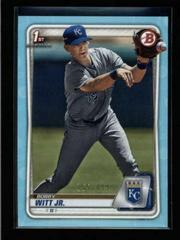 Bobby Witt Jr. [Sky Blue] #BP-25 Baseball Cards 2020 Bowman Paper Prospects Prices