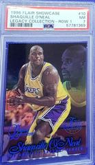 Shaquille O'Neal [Legacy Collection Row 1] #10 Basketball Cards 1996 Flair Showcase Legacy Collection Prices