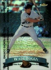 Wade Boggs [Refractor] Baseball Cards 1998 Finest Prices