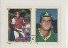 Bo Diaz, Jose Canseco Baseball Cards 1987 Topps Stickers Prices