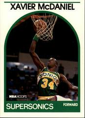 Xavier McDaniel Basketball Cards 1989 Hoops Prices