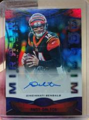Andy Dalton [Blue] #MI-AD Football Cards 2019 Panini Certified Mirror Signatures Prices