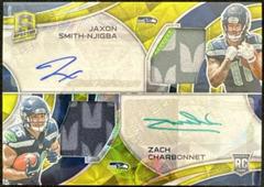Zach Charbonnet #2 Football Cards 2023 Panini Spectra Rookie Autograph Prices
