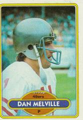 Dan Melville Football Cards 1980 Topps Prices