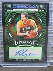 Bojan Bogdanovic [Green] #GA-BBO Basketball Cards 2021 Panini Obsidian Galaxy Autographs Prices