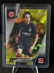 Makoto Hasebe [Yellow] #34 Soccer Cards 2021 Topps Chrome Bundesliga Sapphire Prices