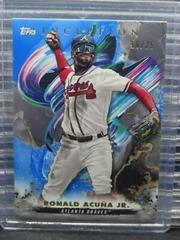 Ronald Acuna Jr. [Blue] #73 Baseball Cards 2023 Topps Inception Prices
