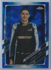 Esteban Ocon [Sapphire] #10 Racing Cards 2021 Topps Chrome Formula 1 Prices