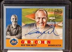 Gary Cohen [Light Blue] Baseball Cards 2017 Topps Archives Fan Favorites Autographs Prices