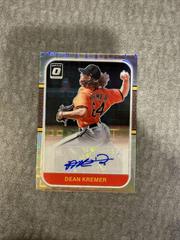 Dean Kremer [Pandora] #RS87-DK Baseball Cards 2021 Panini Donruss Optic Retro 1987 Signatures Prices
